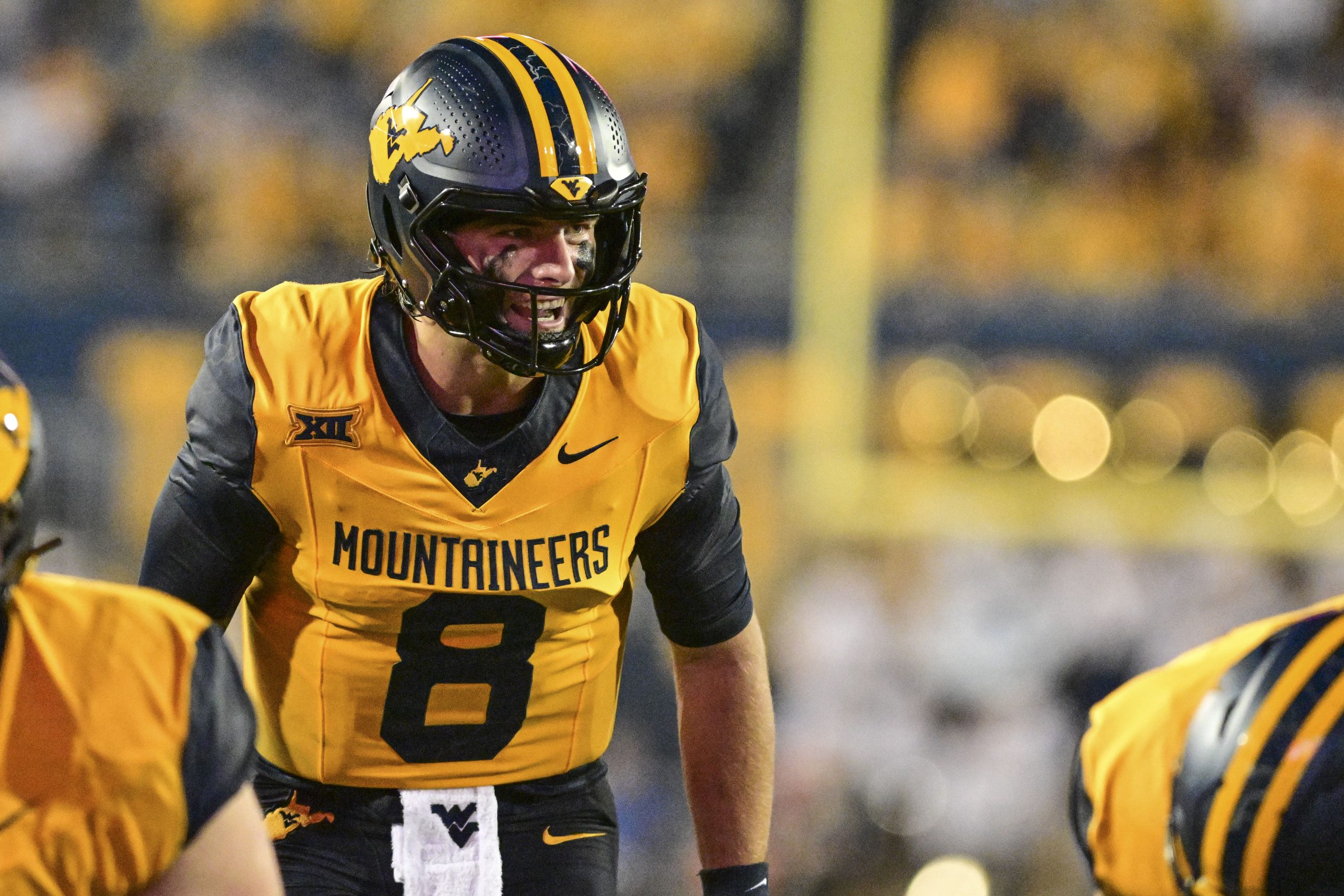WVU quarterback Nicco Marchiol entertains competition